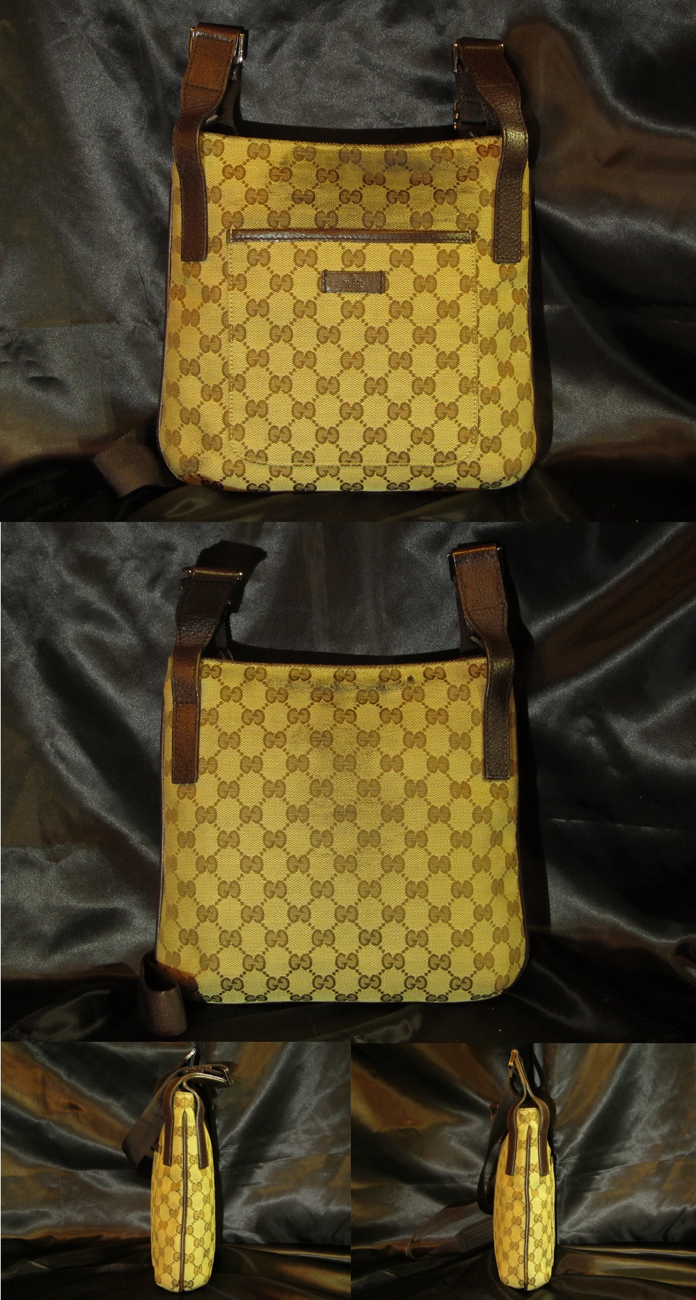 日本代拍: gucci/グッチ/メッセンジャー/ショルダーバッグ/b110